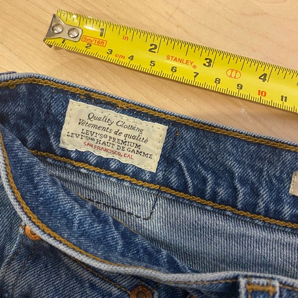 Levi wedgie straight leg jean 25 - Picture 11 of 14